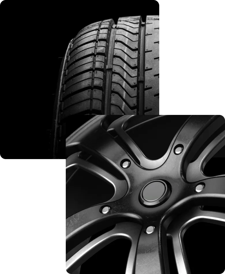 Revisión de neumático y llanta para seguridad y agarre